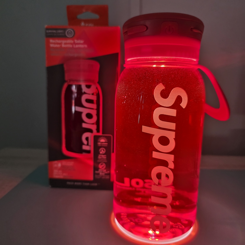 Supreme Red Water Bottle Lantern
